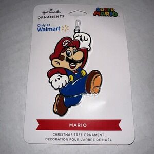 Super Mario Bros Nintendo‎ Hallmark Keepsake Christmas Ornament Metal Charm